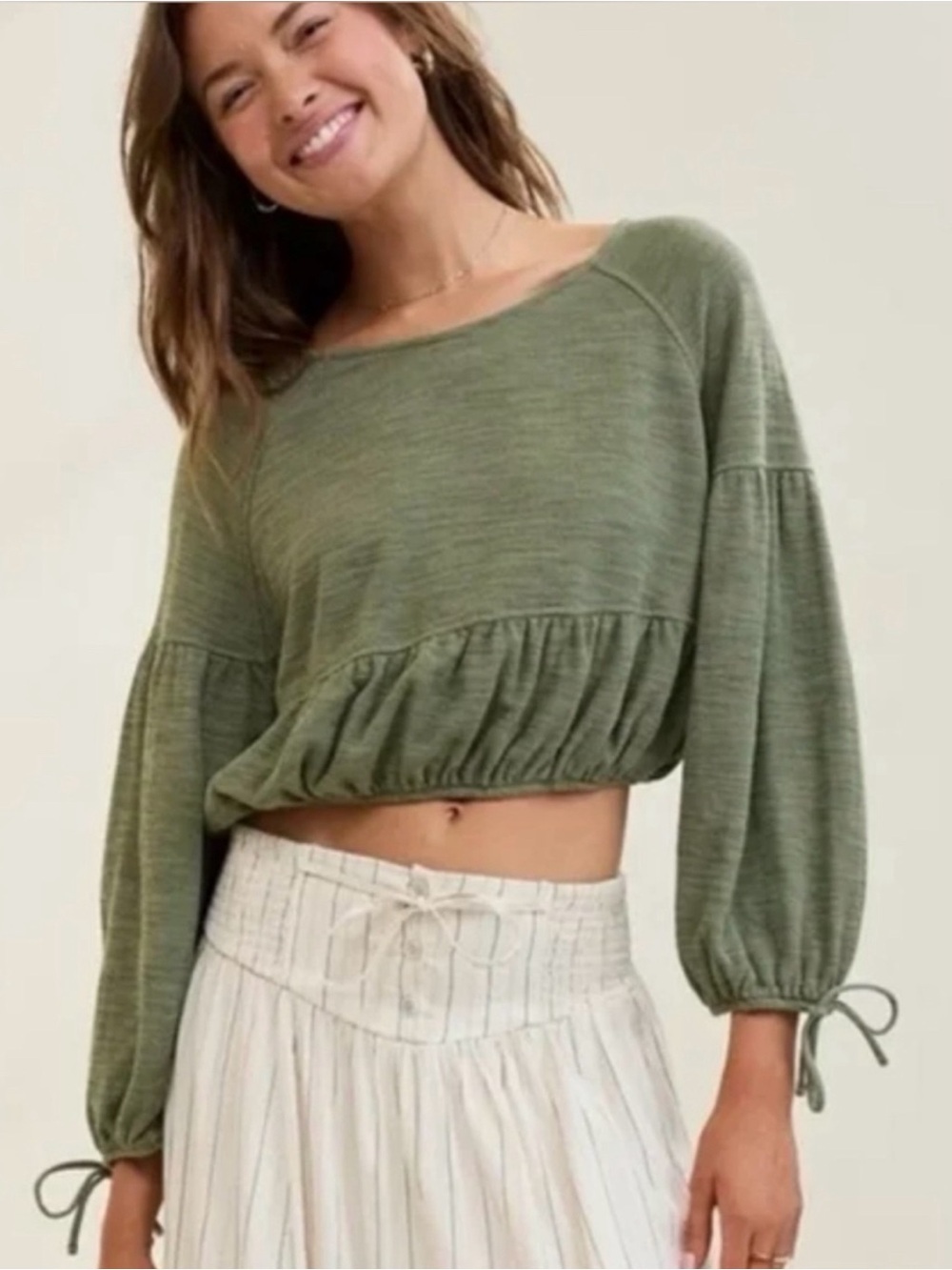 Aerie Endless Summer Cropped Top
